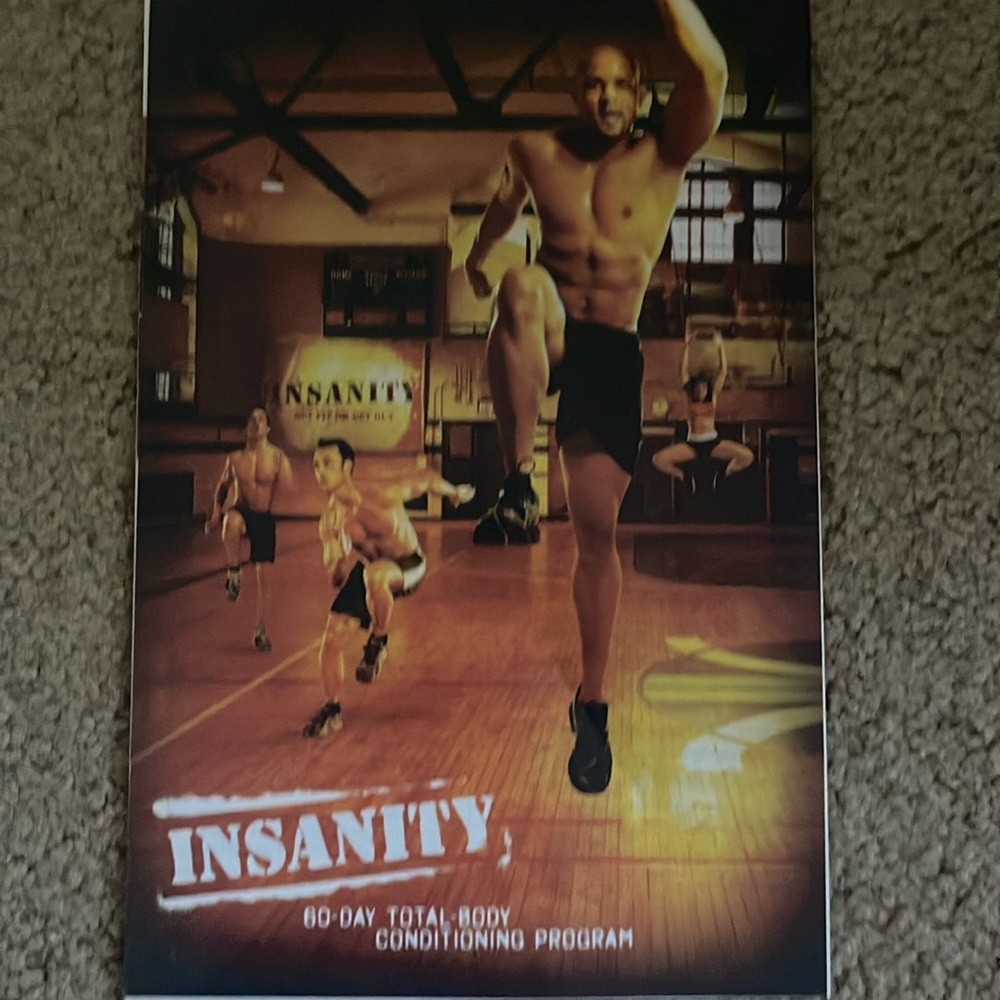 Insanity complete workout on dvd